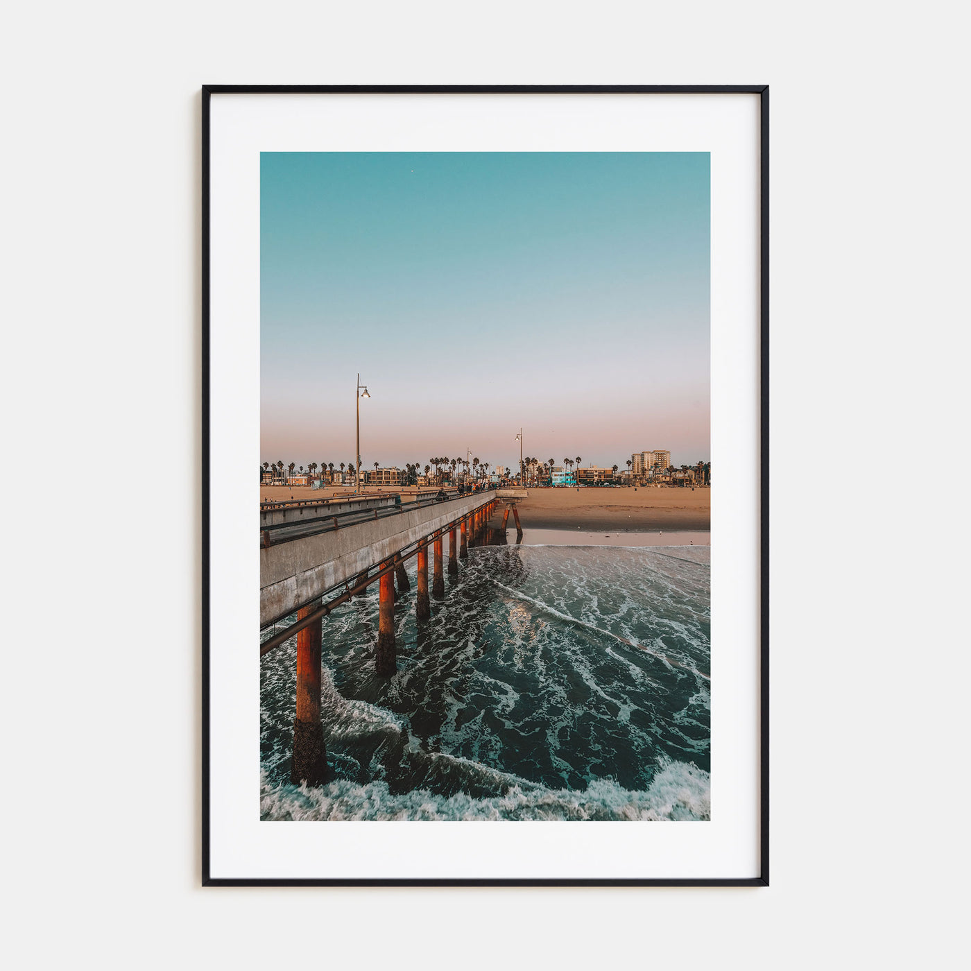 Venice Beach Photo Color No 5 Poster
