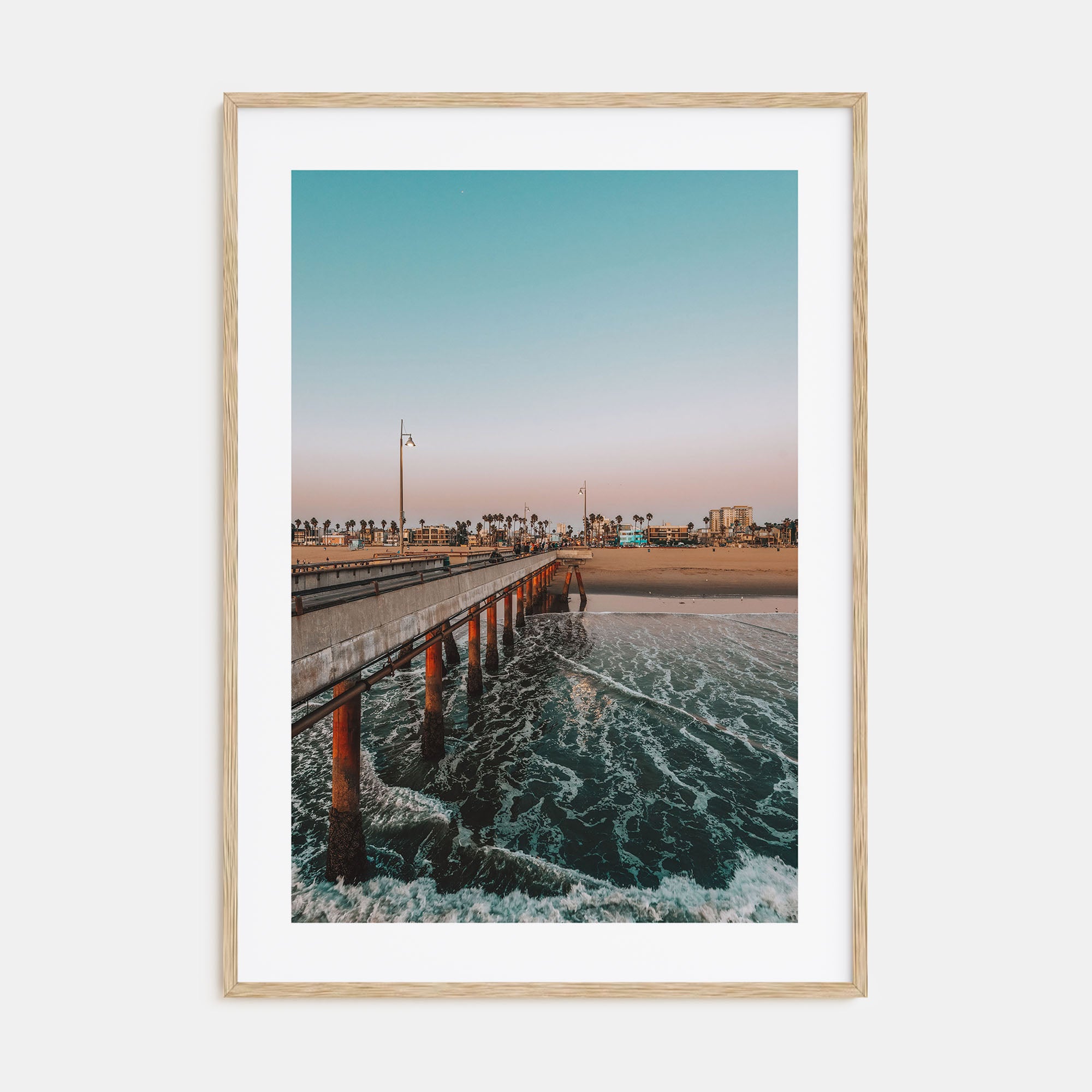 Venice Beach Photo Color No 5 Poster