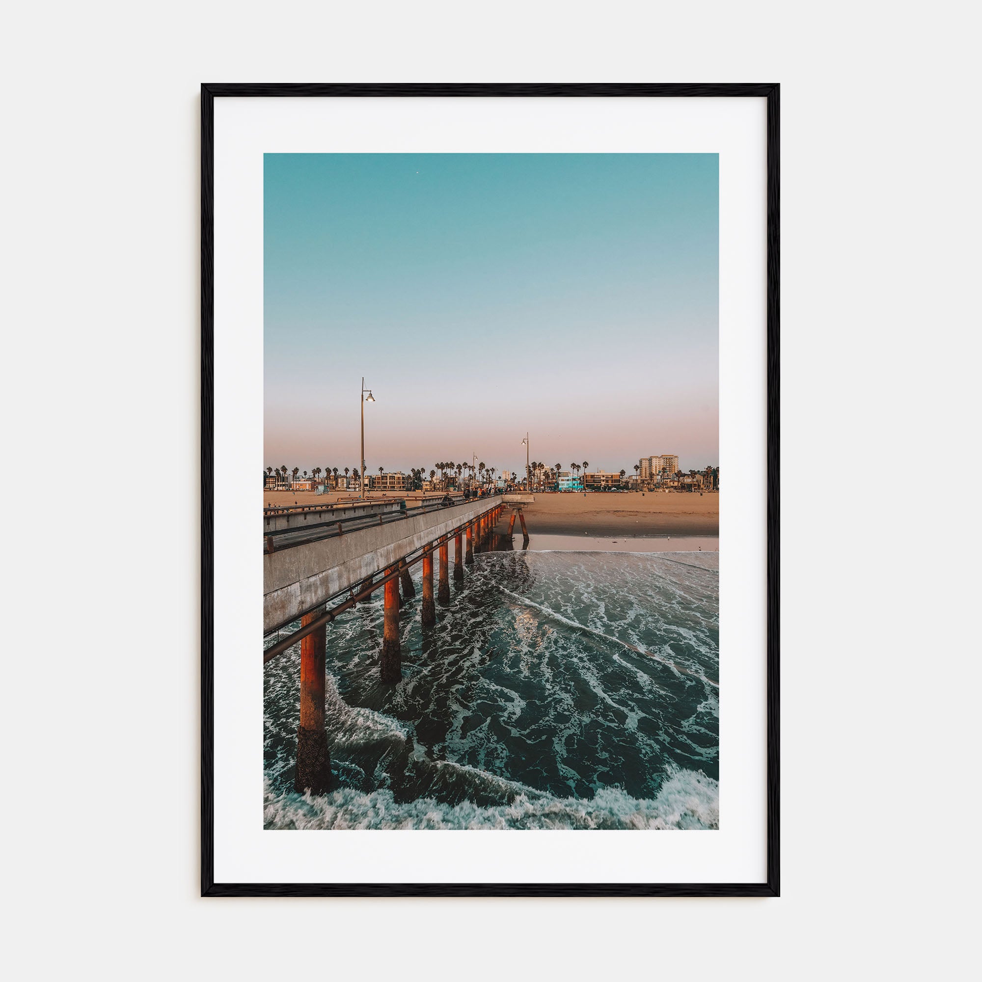 Venice Beach Photo Color No 5 Poster
