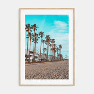 Venice Beach Photo Color No 6 Poster