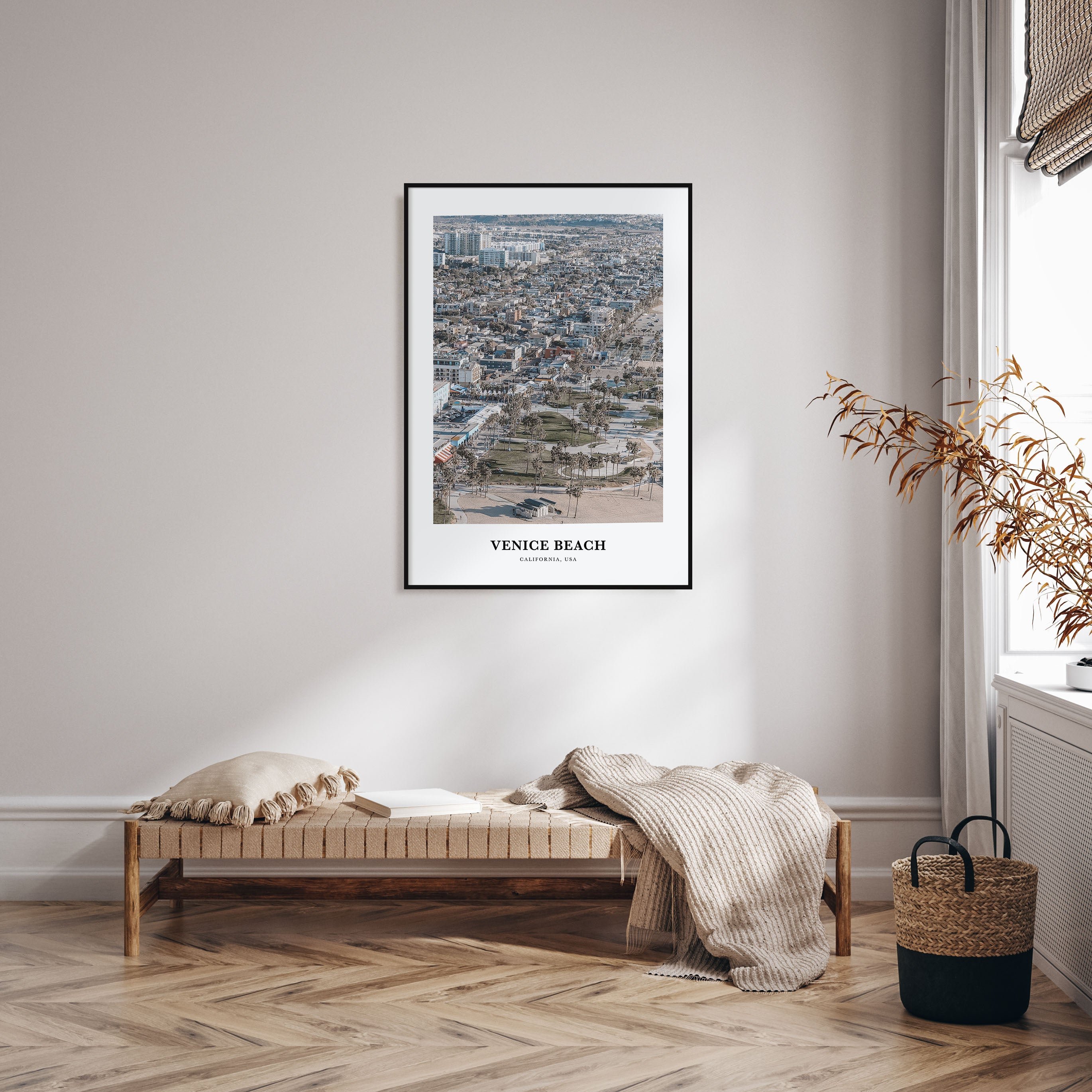 Venice Beach Portrait Color Poster