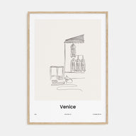 Venice Drawn No 1 Poster