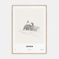 Venice Drawn No 2 Poster