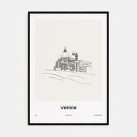 Venice Drawn No 2 Poster