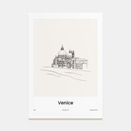 Venice Drawn No 2 Poster