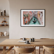 Venice Landscape Color Poster