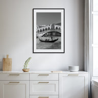Venice Photo B&W No 2 Poster