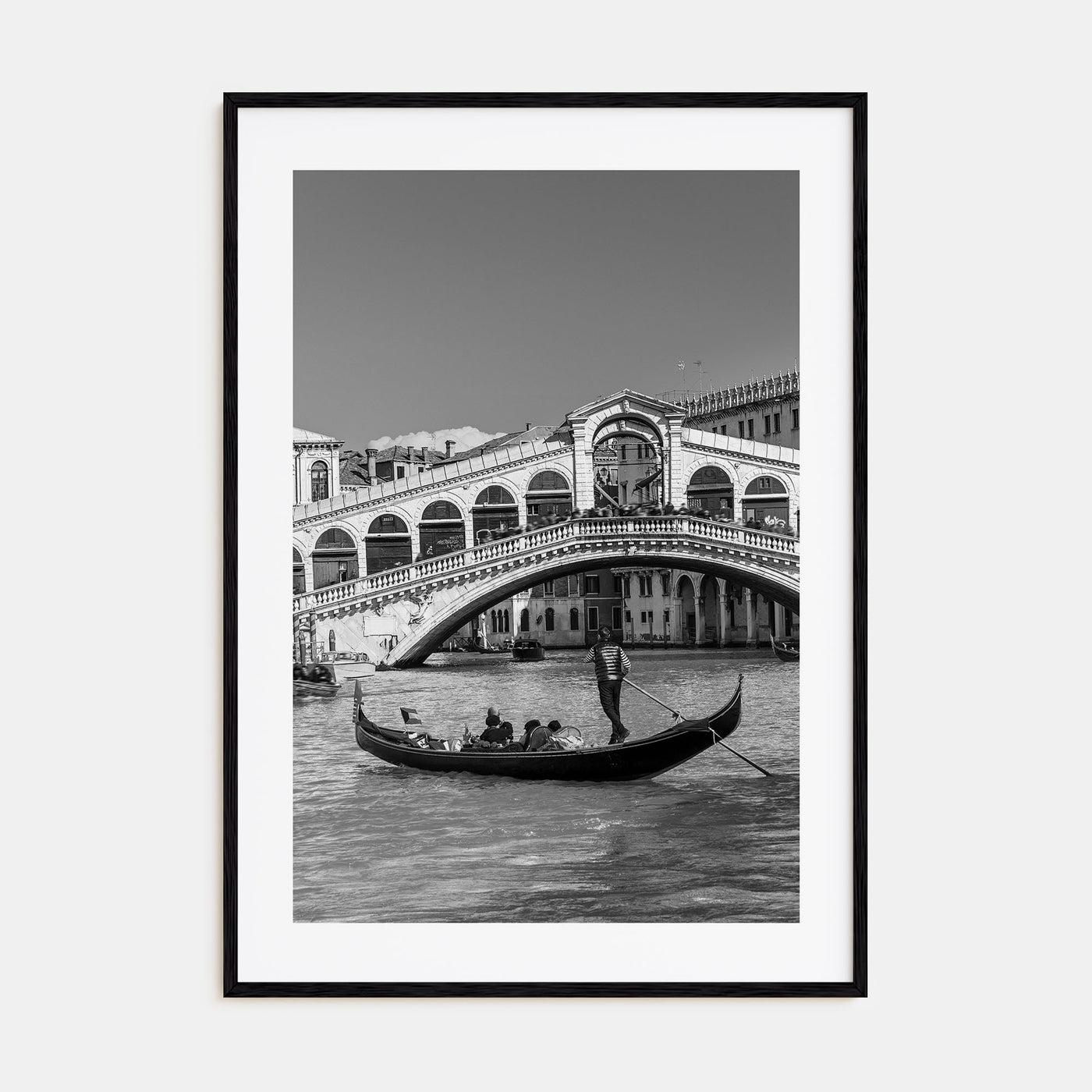 Venice Photo B&W No 2 Poster