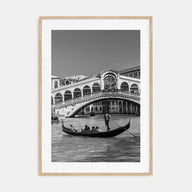 Venice Photo B&W No 2 Poster