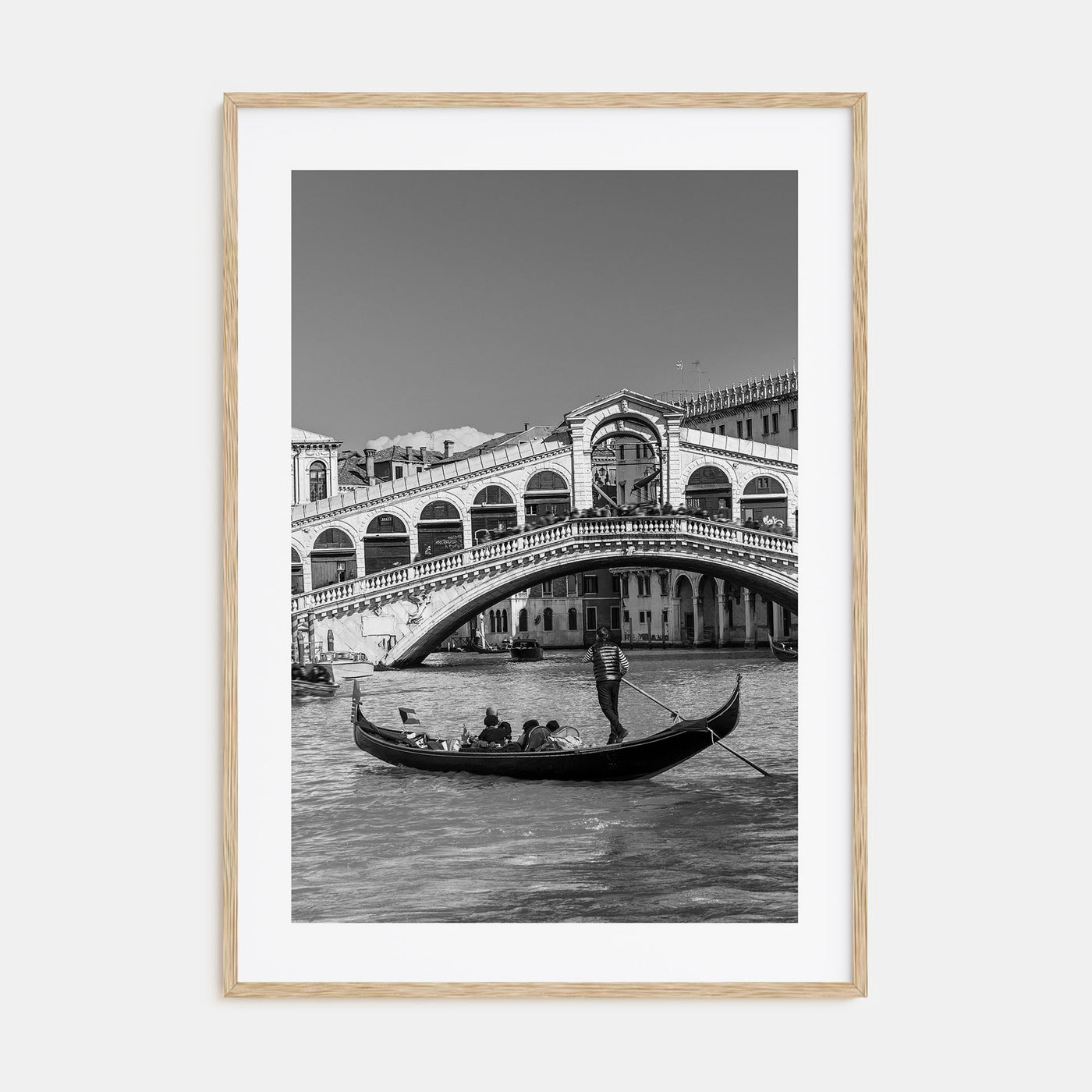 Venice Photo B&W No 2 Poster
