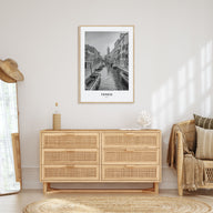 Venice Portrait B&W No 1 Poster