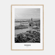 Venice Portrait B&W No 2 Poster