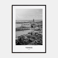 Venice Portrait B&W No 2 Poster
