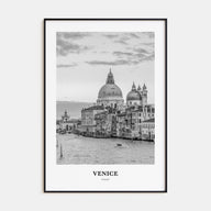 Venice Portrait B&W No 3 Poster