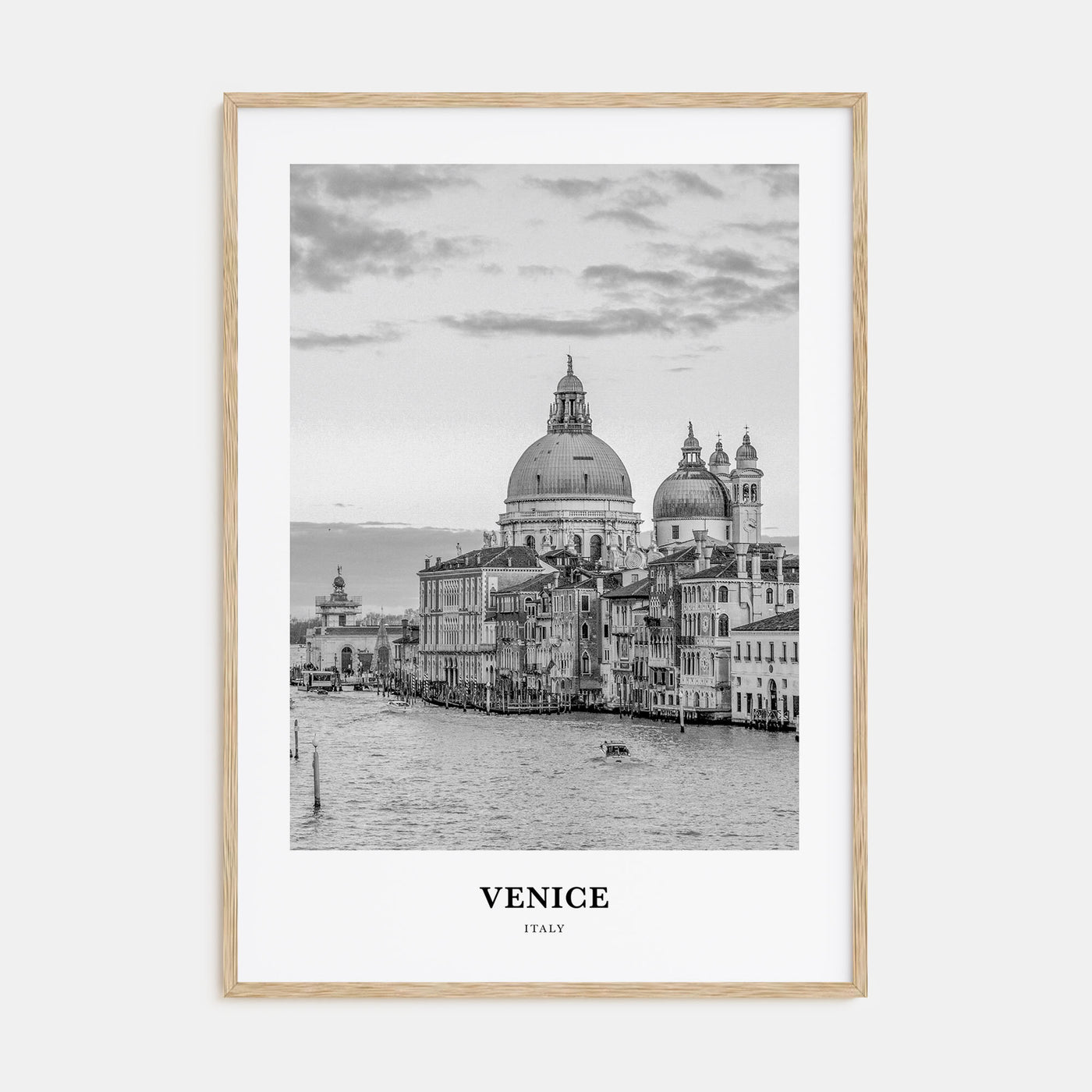 Venice Portrait B&W No 3 Poster