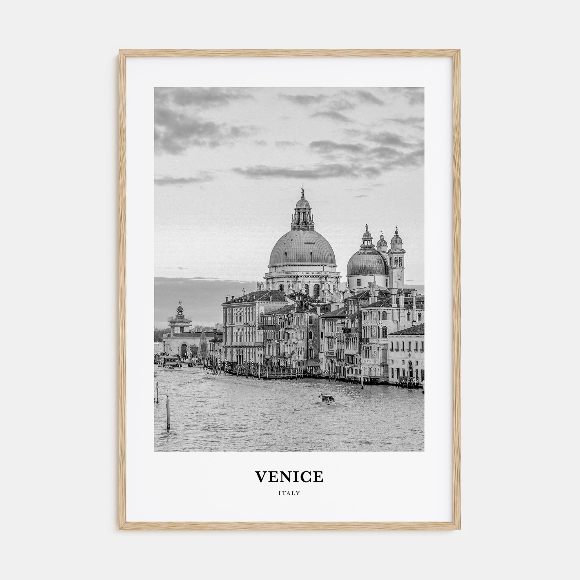 Venice Portrait B&W No 3 Poster