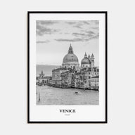 Venice Portrait B&W No 3 Poster