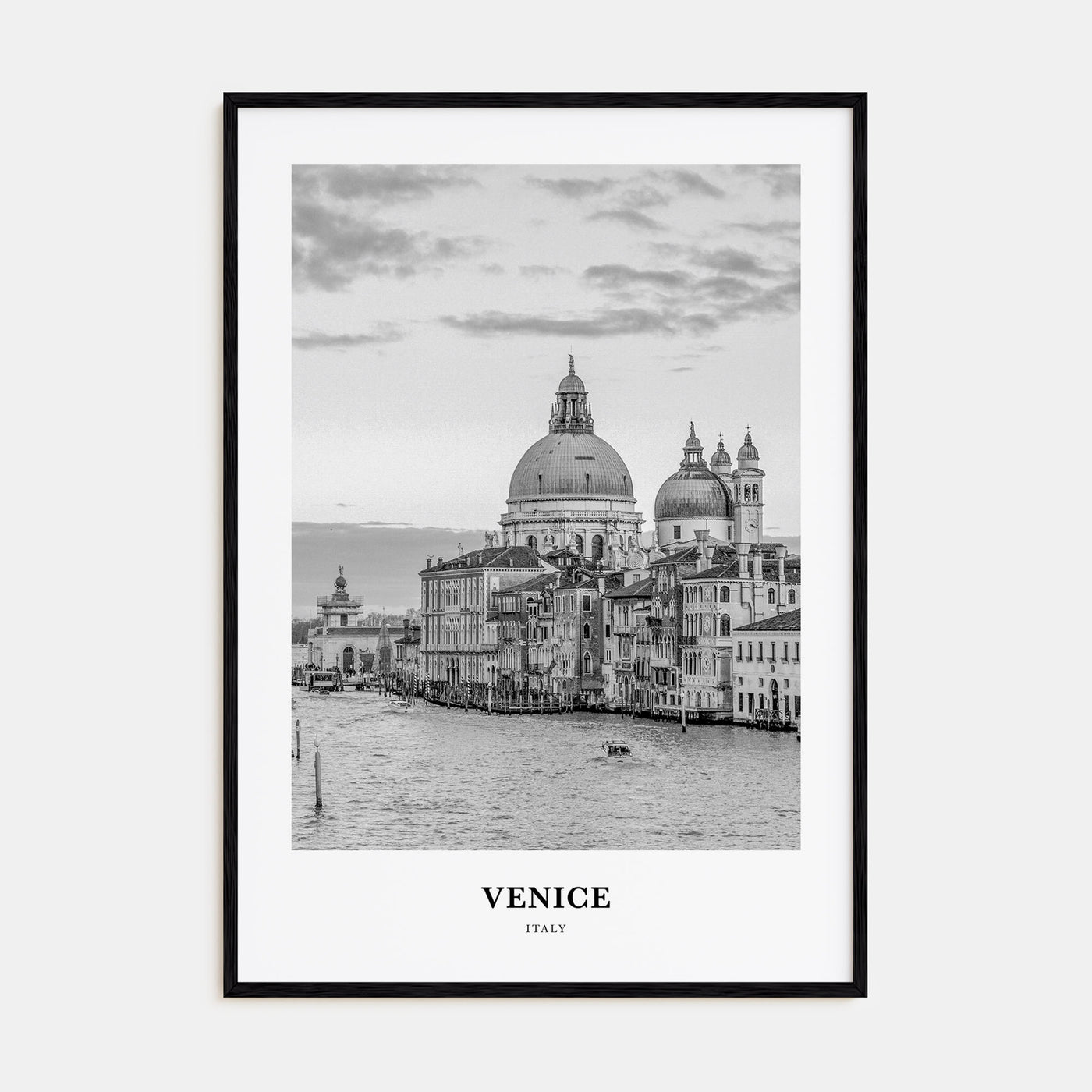 Venice Portrait B&W No 3 Poster