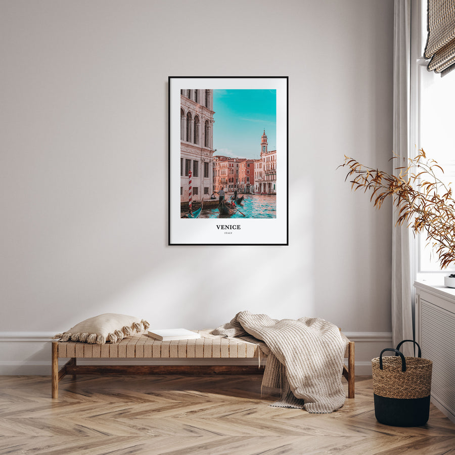 Venice Portrait Color Poster