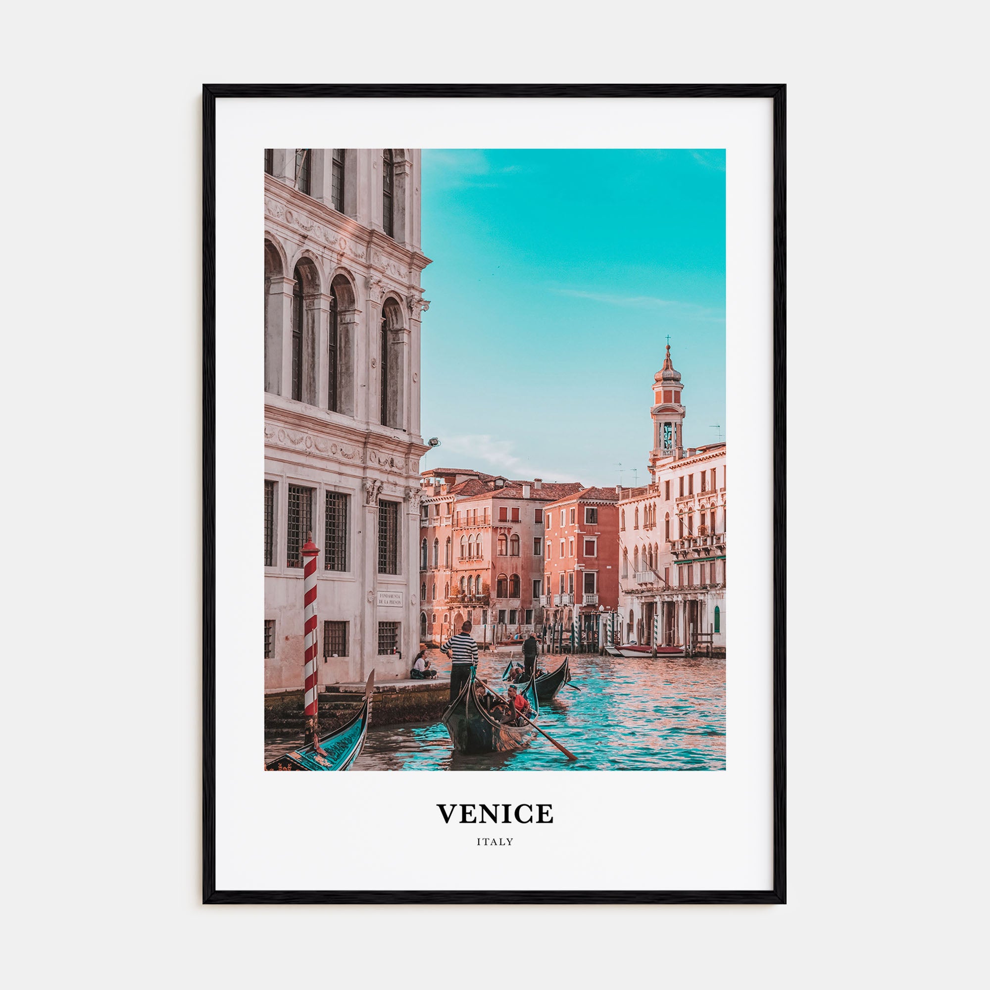 Venice Portrait Color Poster