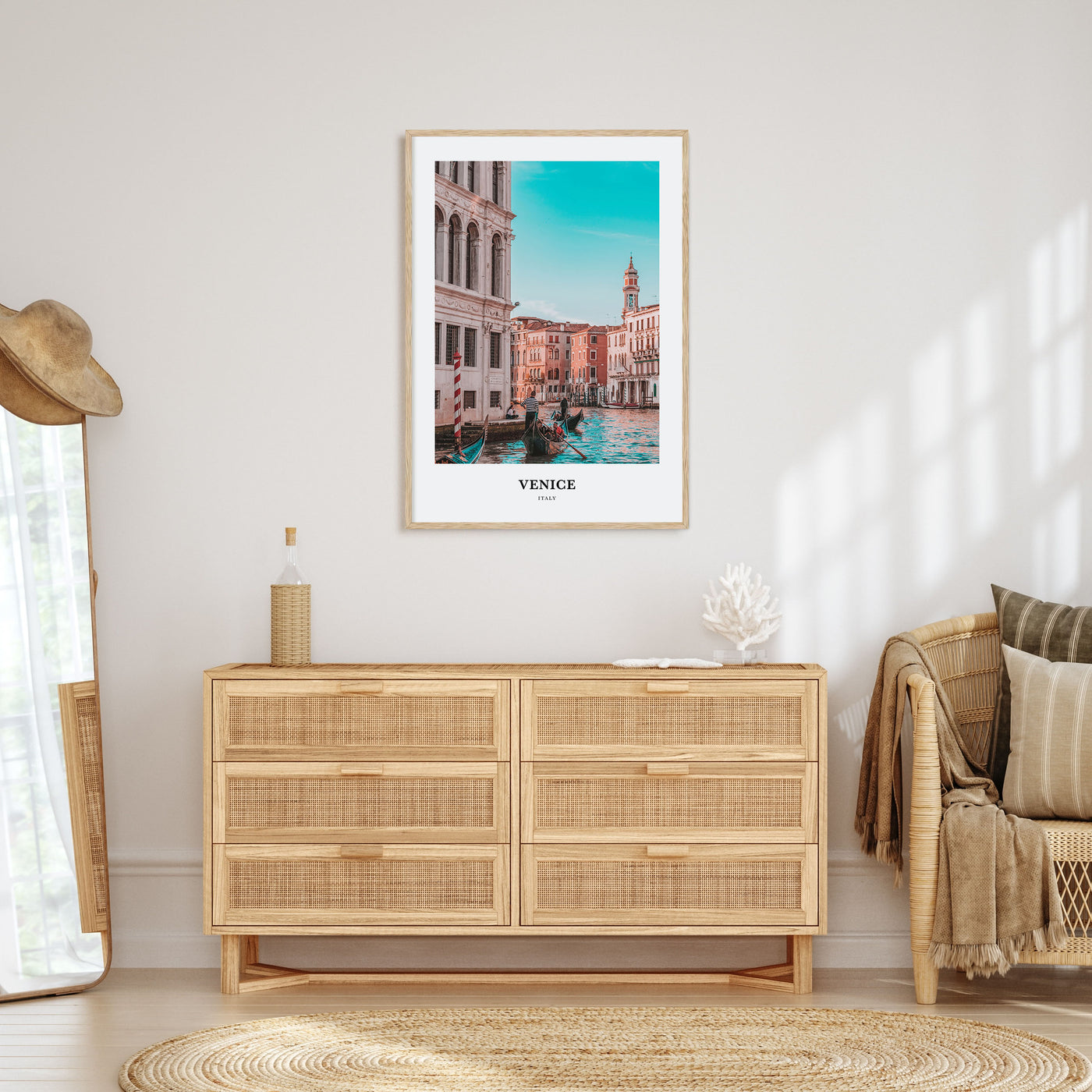 Venice Portrait Color Poster