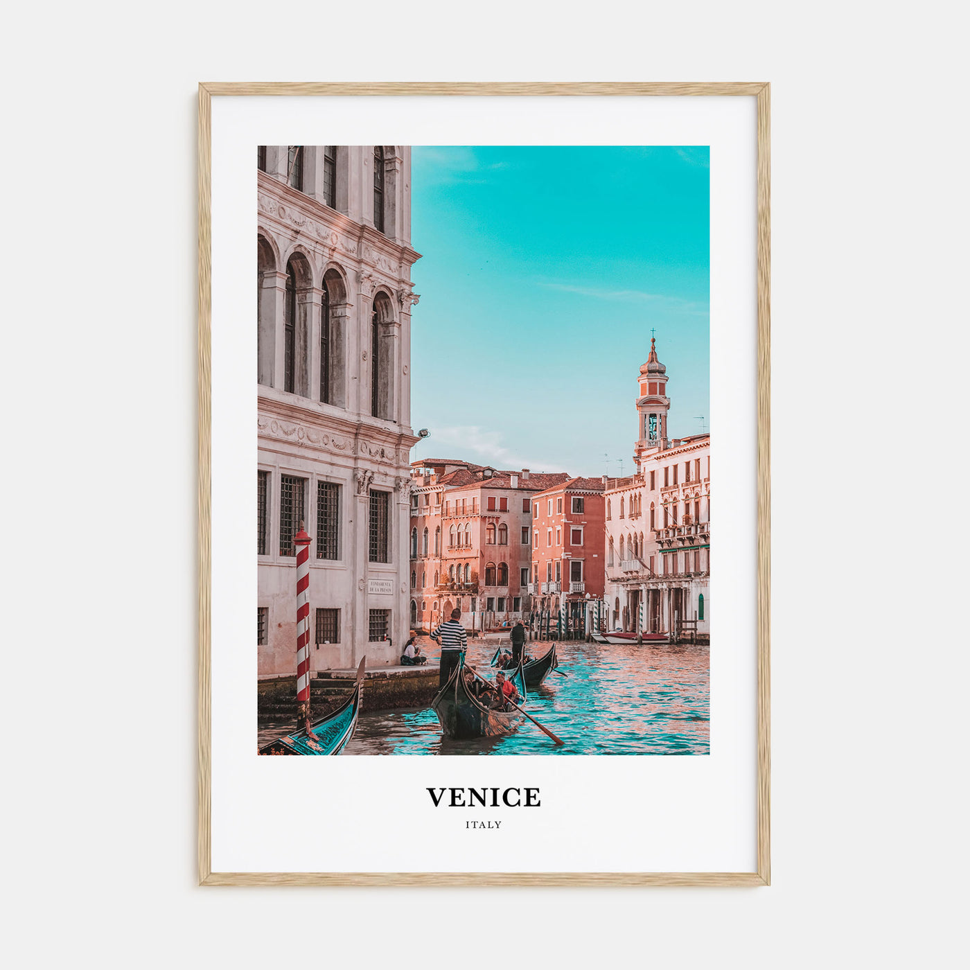 Venice Portrait Color Poster