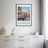 Venice Travel Color Poster