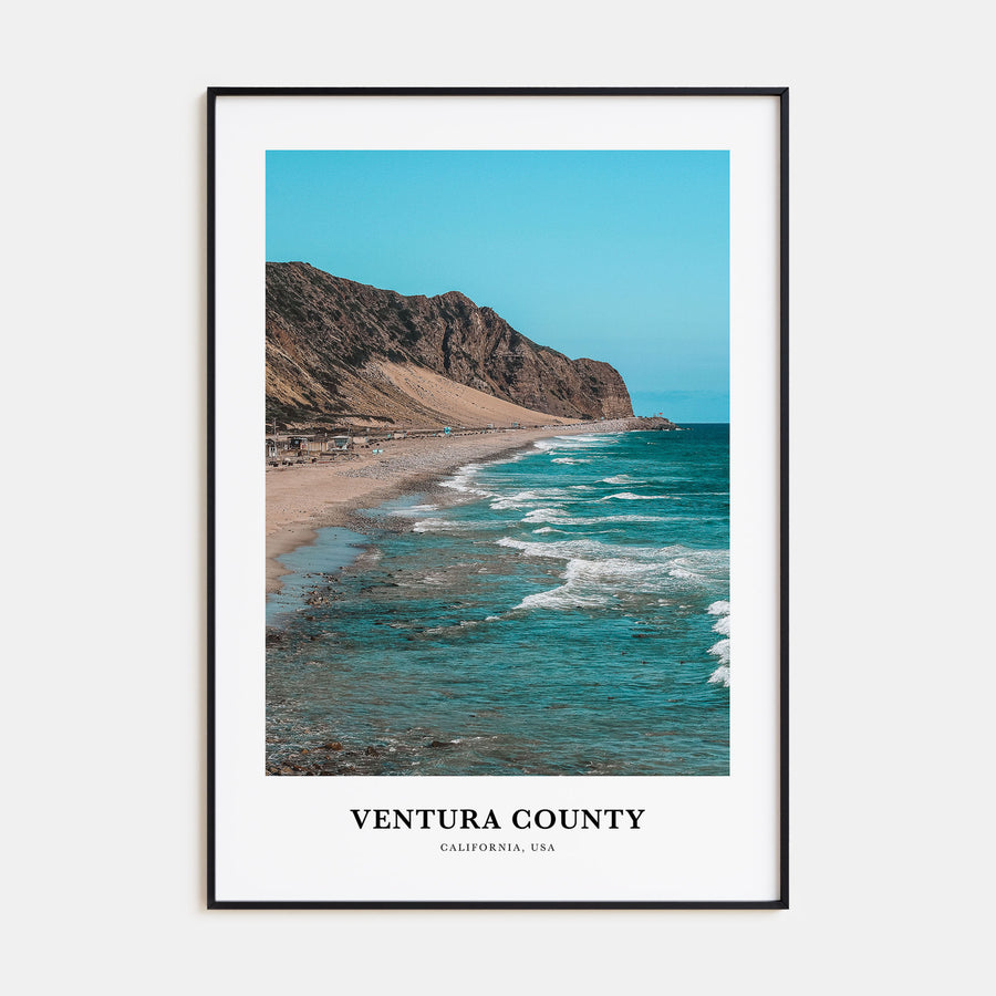 Ventura County Portrait Color Poster
