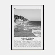 Ventura County Travel B&W Poster