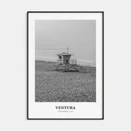 Ventura Portrait B&W No 1 Poster