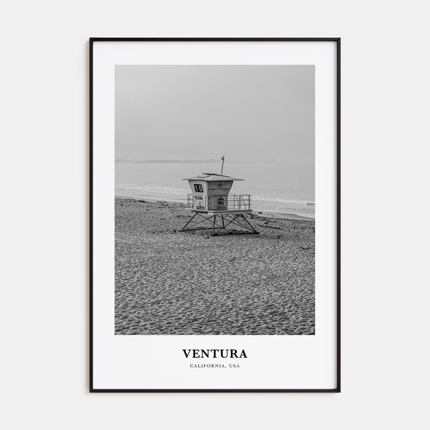 Ventura Portrait B&W No 1 Poster