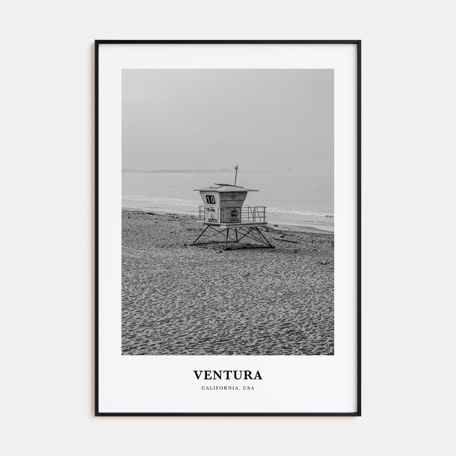 Ventura Portrait B&W No 1 Poster