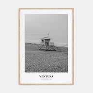 Ventura Portrait B&W No 1 Poster