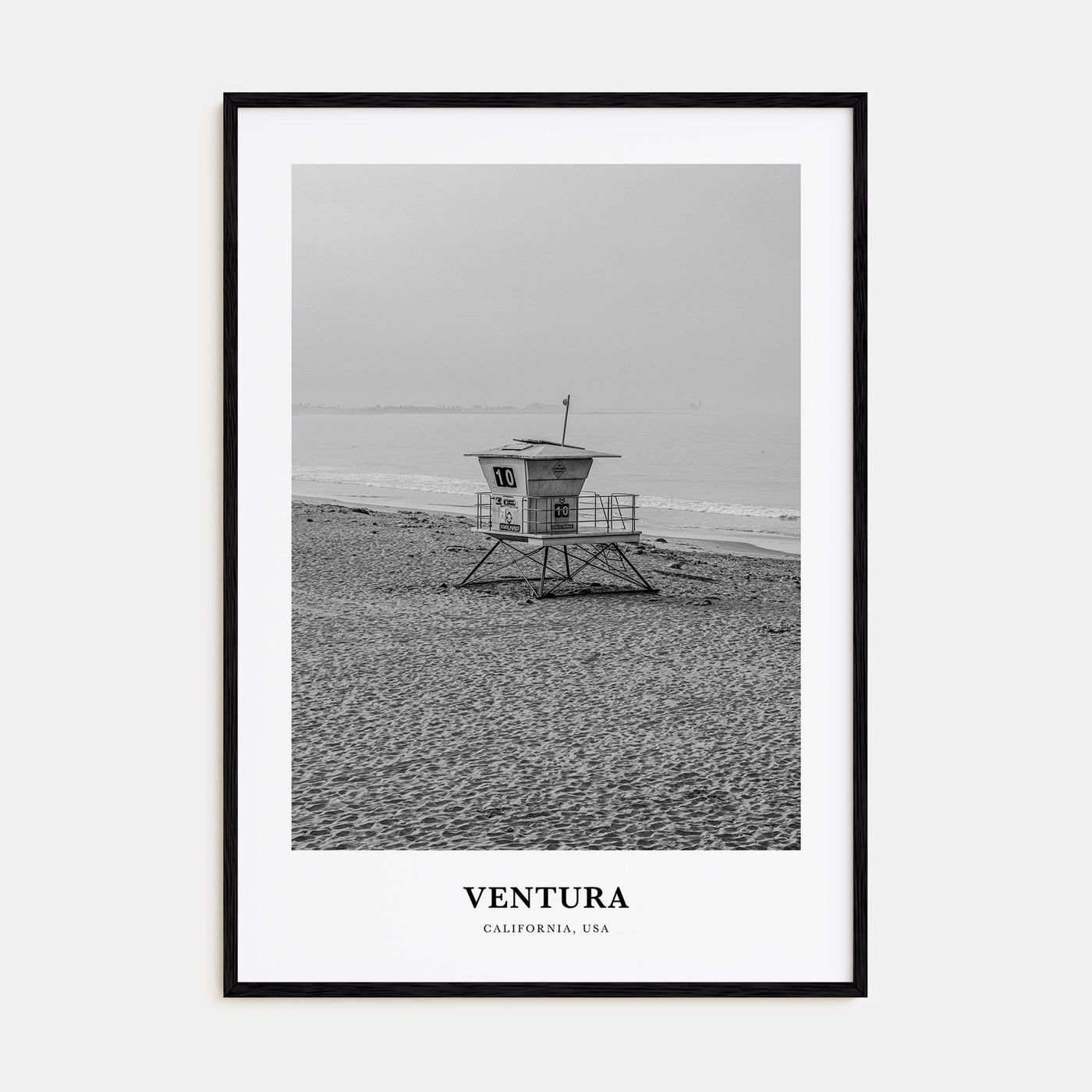 Ventura Portrait B&W No 1 Poster