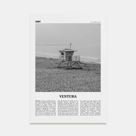 Ventura Travel B&W No 2 Poster