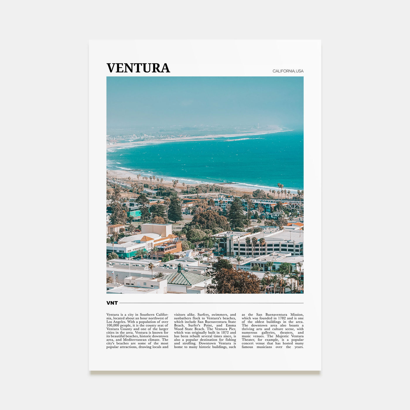 Ventura Travel Color No 2 Poster