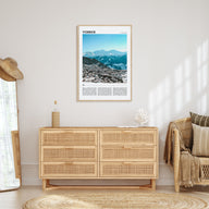 Verbier Travel Color Poster