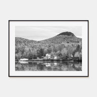 Vermont Landscape B&W Poster