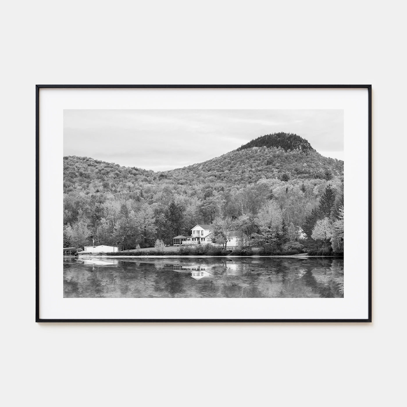 Vermont Landscape B&W Poster