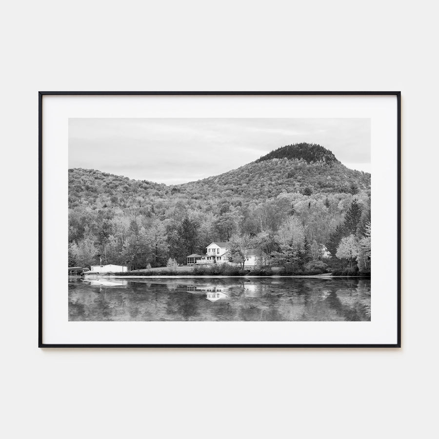 Vermont Landscape B&W Poster