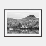 Vermont Landscape B&W Poster