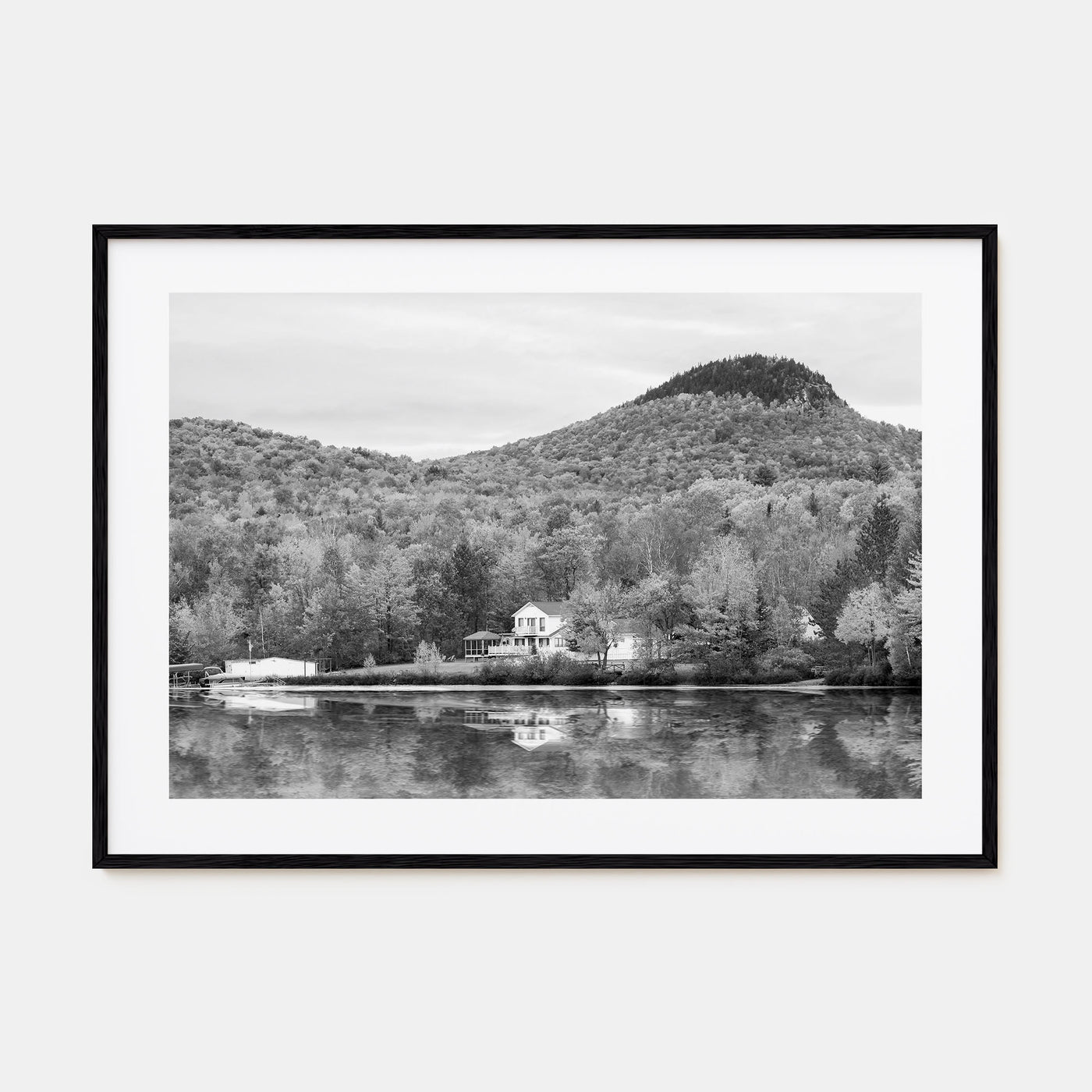 Vermont Landscape B&W Poster