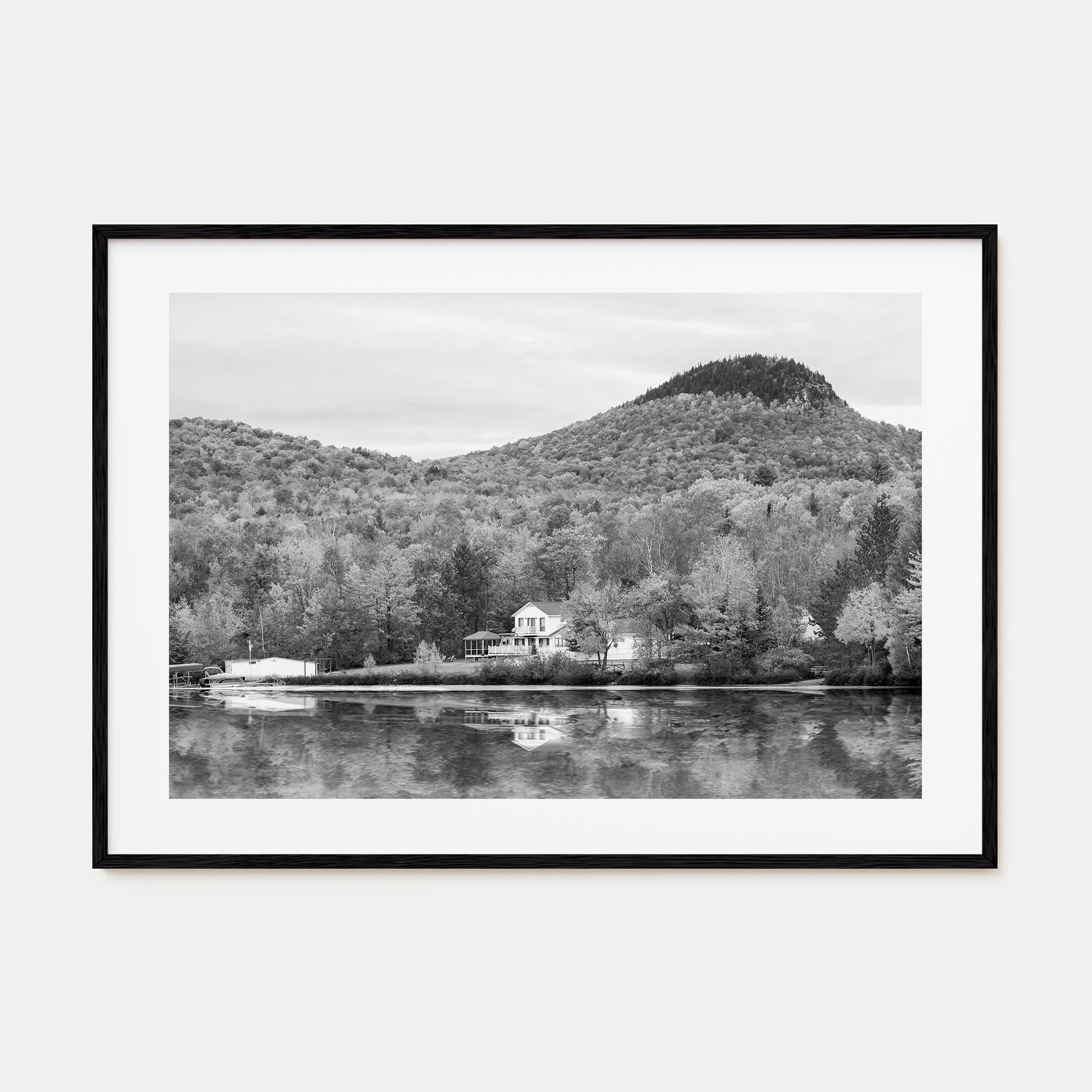 Vermont Landscape B&W Poster