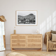 Vermont Landscape B&W Poster