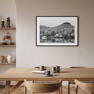 Vermont Landscape B&W Poster