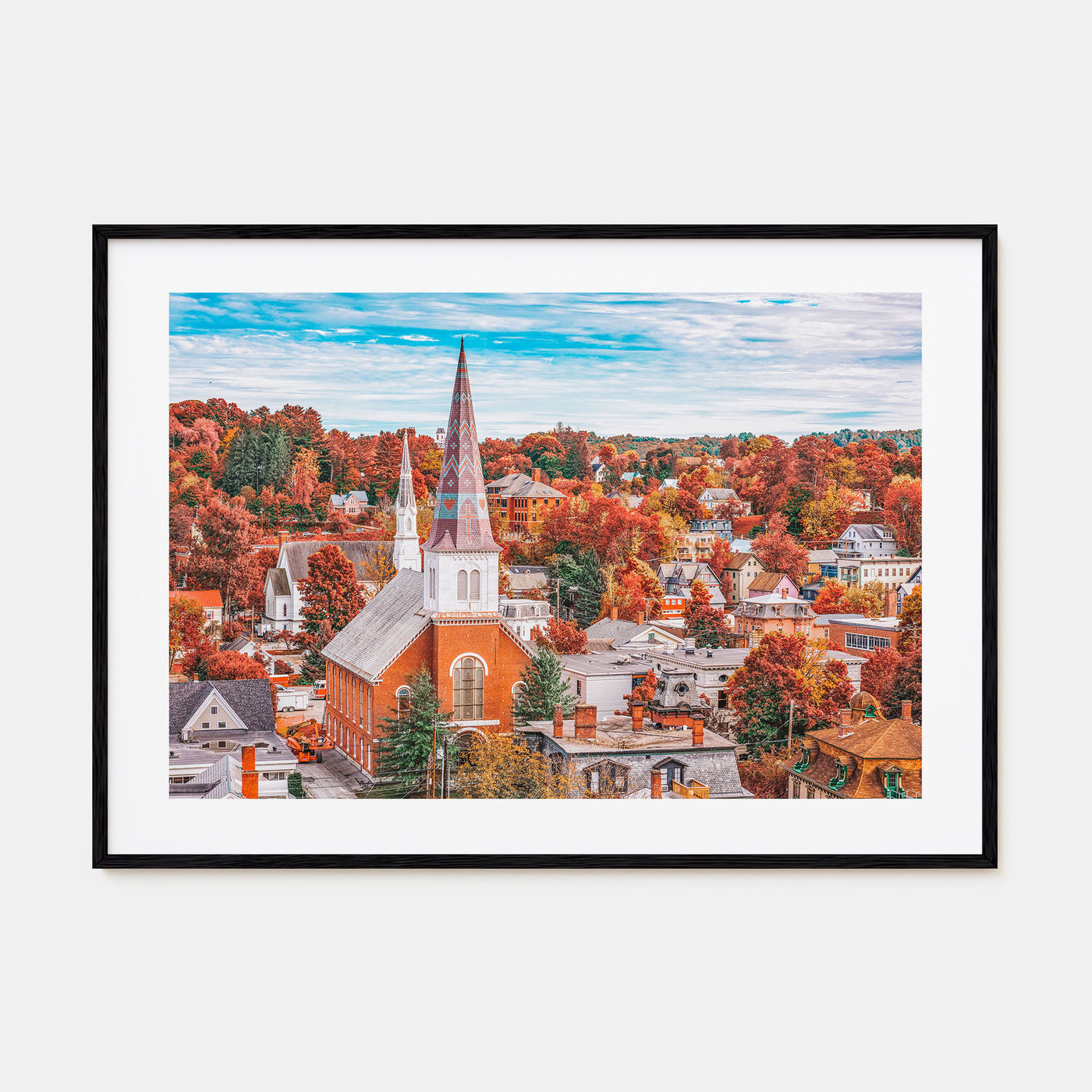 Vermont Landscape Color Poster