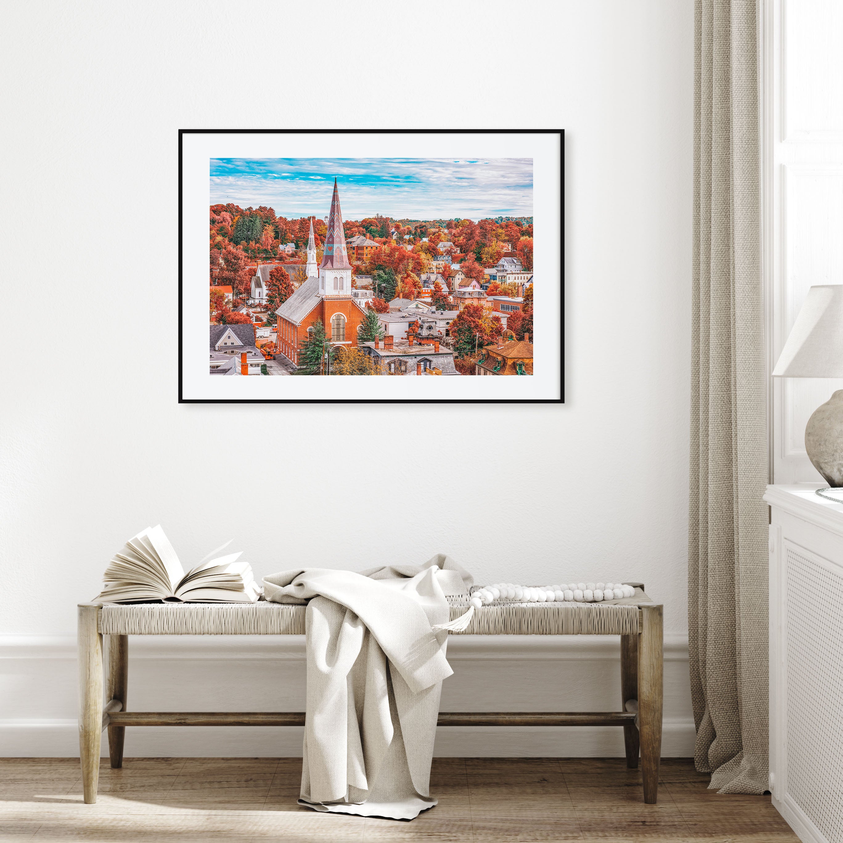 Vermont Landscape Color Poster