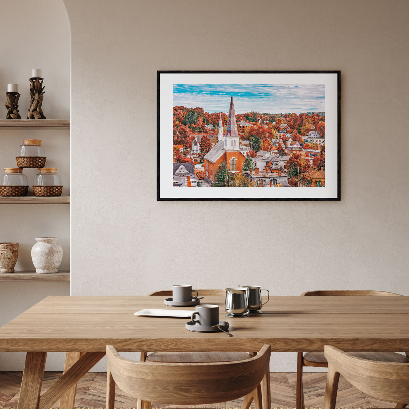Vermont Landscape Color Poster