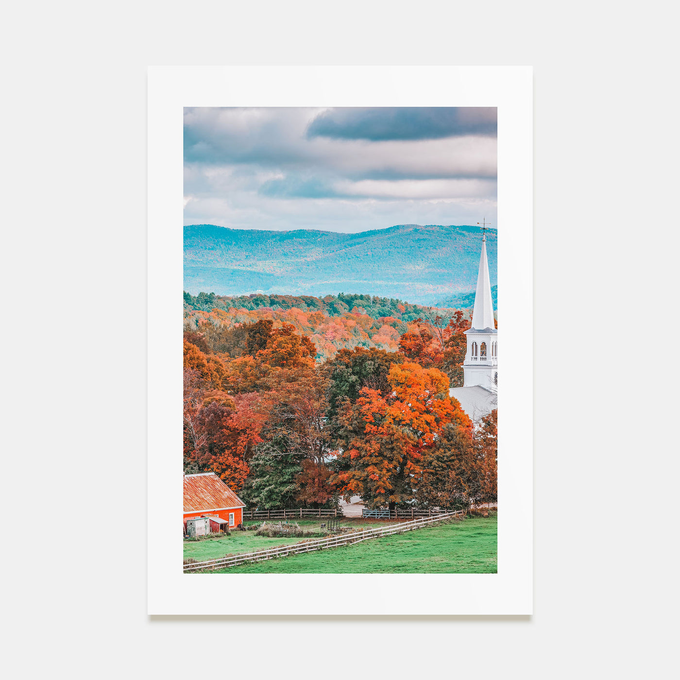 Vermont Photo Color No 1 Poster