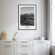 Vermont Portrait B&W Poster